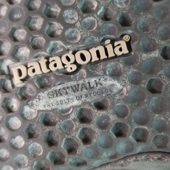 Patagonia Gumwood Wool Mary Jane Flat Wool Leather Blend Womens Size 6m Brown - Picture 7 of 8